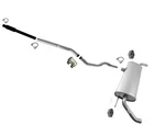 Exhaust System Pipes Muffler Ford Fusion 17-20 All Wheel Drive 2.0L Turbo New. Price: $475.00.