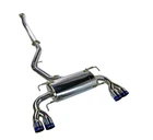 Remark For 08-14 Subaru Sti Gr Hatch Sports Touring Exhaust With Burnt Quad Tips New. Price: $1327.99.