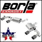 Borla Atak Axle-back Exhaust System Kit Fits 2016-2024 Chevy Camaro Ss 6.2L V8 New. Price: $2998.99.