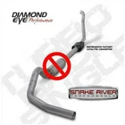 Diamond Eye 4" Exhaust 94-97 Ford Diesel F250 F350 7.3L Stock Cat No Muffer New. Price: $549.99.