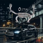 Stainless Steel Axleback Muffler For 2014-2022 Infiniti Q50/Q50S New. Price: $999.99.