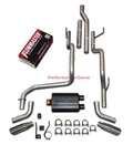 Dual Exhaust Kit Flowmaster Super 44 Aggressive Fits 03-12 Dodge Ram 2500 3500 New. Price: $469.95.