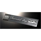 Hks Sticker Tuned By Black 51003-AK118 New. Price: $42.64.