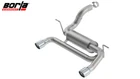 Borla Atak Axle-back Exhaust W/ 3.5" Polished Tips For 18-25 Jeep Wrangler 2.0L New. Price: $888.99.
