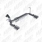 Mbrp Axle-back Dual Exit T409 Perf Exhuast For 07-14 Wrangler/rubicon 3.6/3.8 New. Price: $464.99.