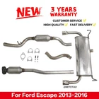 Ford Escape 2013-2016 2.0 2.5L Exhaust Resonator Pipes Muffler Catalytic New. Price: $358.00.
