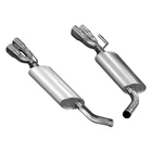 For Chevy 14 Kooks Stainless Steel Axle-back Exhaust System Quad Rear Exit New. Price: $2173.33.