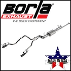 Borla S-type 2.25" Cat-back Exhaust System Fits 2014-21 Toyota Tundra 4.6L/5.7L New. Price: $1927.99.