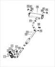 Genuine Mopar Exhaust Extension Pipe 68630662AB New. Price: $523.19.