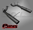 2011-14 Mustang V6 3.7 Black Pypes Axle Back Muffler Exhaust Kit SFM79MSB New. Price: $439.79.