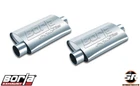 Borla 40359 Universal Proxs Muffler 3" Offset Inlet Center Outlet - Pair New. Price: $257.98.
