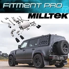 Milltek SSXLR179 Exhaust For 21-26 Land Rover Defender 110 V8 Valved W/blk Tips New. Price: $4276.79.