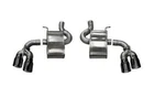 Corsa 14786BLK Sport Axle-back Exhaust W/ Black Tips For 2016-2024 Chevy Camaro New. Price: $2003.99.