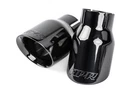 TPK0008 Apr Double-walled 3.5" Slash-cut Tips (diamond Black) Set Of 2 New. Price: $193.45.