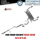 Exhaust Resonator Pipes Muffler Ford Escape 13-2016 1.6 2.0 2.5L New. Price: $381.97.