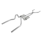 Ford Mustang 71-73 Exhaust System Pypes 409 H-bomb Crossmember-back New. Price: $667.79.