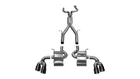 Corsa 14770BLK 2.75" Xtreme+ Cat-back Dual Rear Exit For 16-24 Camaro SS/ZL1 6.2 New. Price: $2899.99.