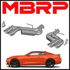 Mbrp S7036AL 3" Axle-back Quad Tip Exhaust Fits 2016-2024 Chevy Camaro Ss 6.2L New. Price: $639.99.