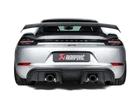 Akrapovic Fits S-PO/TI/18/1 Slip-on Race Line For 2020+ Porsche Cayman GT4 New. Price: $10126.56.