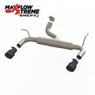 Speedfx Exhaust System Kit - 304 Stainless Steel, With Maxflow Xtreme Muffler New. Price: $264.31.