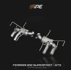 Ferrari 812 Superfast / Gts Ipe Exhaust Rear Valvetronic System Stainless Steel New. Price: $8100.00.