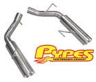 2005-2010 Mustang Gt Pypes Exhaust Bomb Axle Back Muffler Delete SMF60MS New. Price: $381.79.