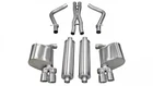 Corsa 14525 2.5" Dual Rear Exit Cat-back W/twin 3" Tips For Charger 5.7L New. Price: $2349.17.