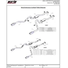 Borla 140067 S-type Cat Back Exhaust 1999-2004 Ford Mustang Gt Mach I 4.6 V8 New. Price: $1097.99.
