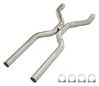 Pypes HVA13 3" Universal Stainless H-pipe Crossover Exhaust Kit New. Price: $291.79.