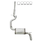 Pypes SJJ25SQ, Exhaust Kit Cat-back 2.5 In For Jeep Wrangler Jl 2018-24 New. Price: $825.95.