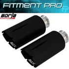 Borla 5" Black Coated Exhaust Tips For 21-24 Ram 1500 Trx 6.2L V8 304S 60719CB New. Price: $319.99.