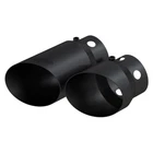 Mbrp T5111BLK Stainless Black Round 4" Exhaust Tip 08-23 Ford F-250 350 450 New. Price: $189.99.