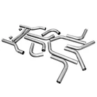 Flowmaster U-fit Universal Aluminized Steel 3.0" Pipes Dual Exhaust Kit 15937 New. Price: $549.95.