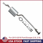 Exhaust Resonator Kit Fits: 13-16 Ford Escape 2.0L 2.5L Stainless Steel New. Price: $135.89.