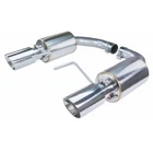 Pypes Performance Exhaust Axle-back Kit Ss 4" Polished Tips W/o Active Mustan... New. Price: $567.79.