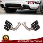 Stainless Steel Exhaust Tips Muffler Tail For 2018-2025 Porsche Cayenne 3.0T New. Price: $238.68.