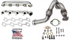 03-07 Ford Powerstroke F250 F350 6.0 Stainless Exhaust Manifolds And Y Pipe New. Price: $299.99.