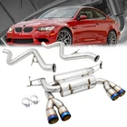 Megan Supremo Axleback Exhaust System Burnt Blue Tips For 08-13 Bmw M3 E92 2DR New. Price: $626.33.