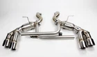 Mishimoto MMEXH-CAM8-16AQTPP Quad Tip Exhaust For 2016-2020 Chevy Camaro Ss New. Price: $1244.95.
