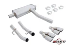 Megan Quad 2.5X3.25 Ss Roll Tip Axle Back Exhaust For Benz CLA250 13-16 C117 New. Price: $477.00.
