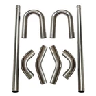 3" Od Stainless Steel Exhaust Pipe Mandrel Straight Bend Kit Universal Silver New. Price: $108.50.