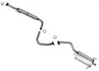 Resonator Pipe Rear Muffler Exhaust System For Nissan Sentra 07-12 2.0L New. Price: $226.00.