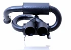 Gibson 2024 Cam-am Maverick 4IN. T304 Stainless Round Dual Wall Slash-cut Tip New. Price: $816.99.