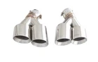 Xforce Exhaust ES-CC16-QT- Ss Round Angle Cut Weld-on Quad Polished Tips New. Price: $198.00.