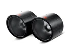 Akrapovic TP-MINR56/57-CA Tail Pipe Set (carbon) New. Price: $894.99.