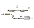 Exhaust System Rear Converter Resonator Muffler For Volvo V40 S40 1.9L 2000-2004 New. Price: $668.00.