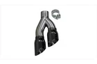 Corsa Twin 4.0" Side Swept Black Pvd Pro-series Tip Kit Clamp Included Universal New. Price: $381.99.