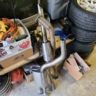Borla Cat Back Exhaust System 2008-2016 Audi A4 B8 / 8.5 Used. Price: $650.00.