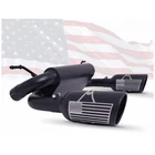 Gibson 70-0001 Black Patriot Series Dual Split Exhaust For 07-17 Jeep Wrangler New. Price: $718.18.