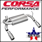 Corsa Sport Dual 2.5" Axle-back Exhaust System Fits 2007-2018 Jeep Wrangler Jk New. Price: $846.99.